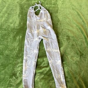 Stylish light Gray sport Jumpsuit excellent condition